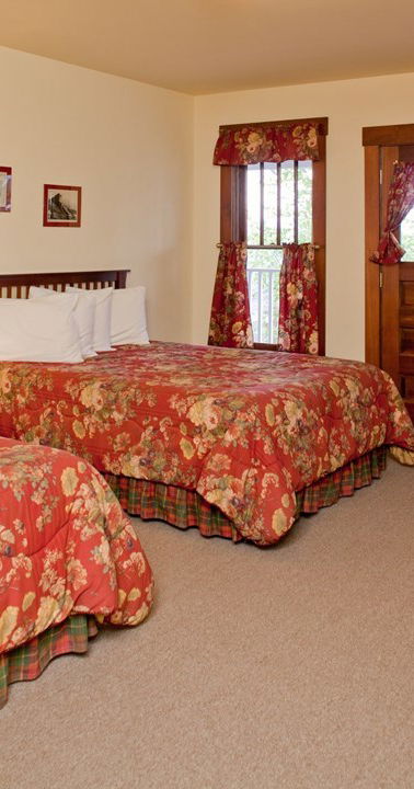 Kennicott Glacier Lodge slaapkamer