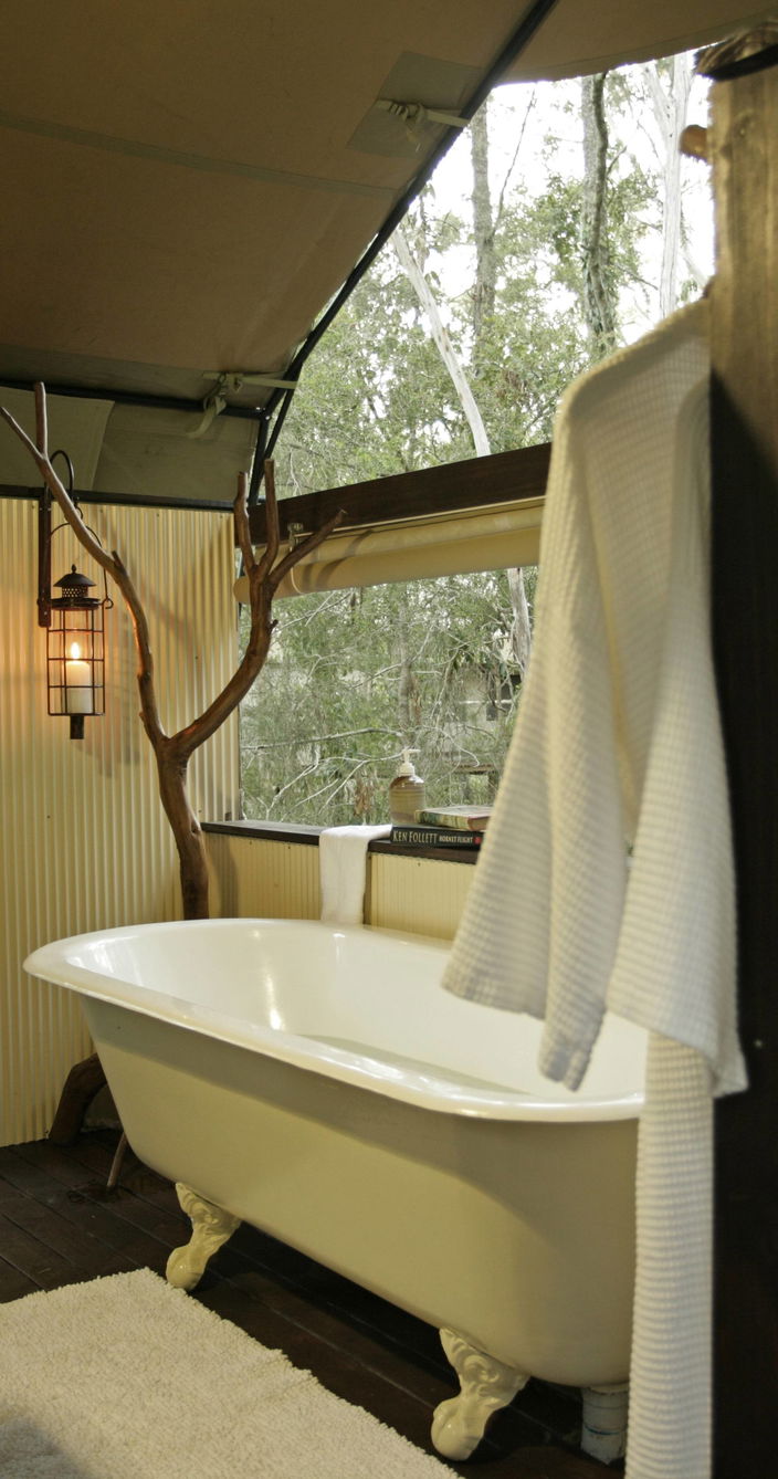 Paperbark Camp badkamer