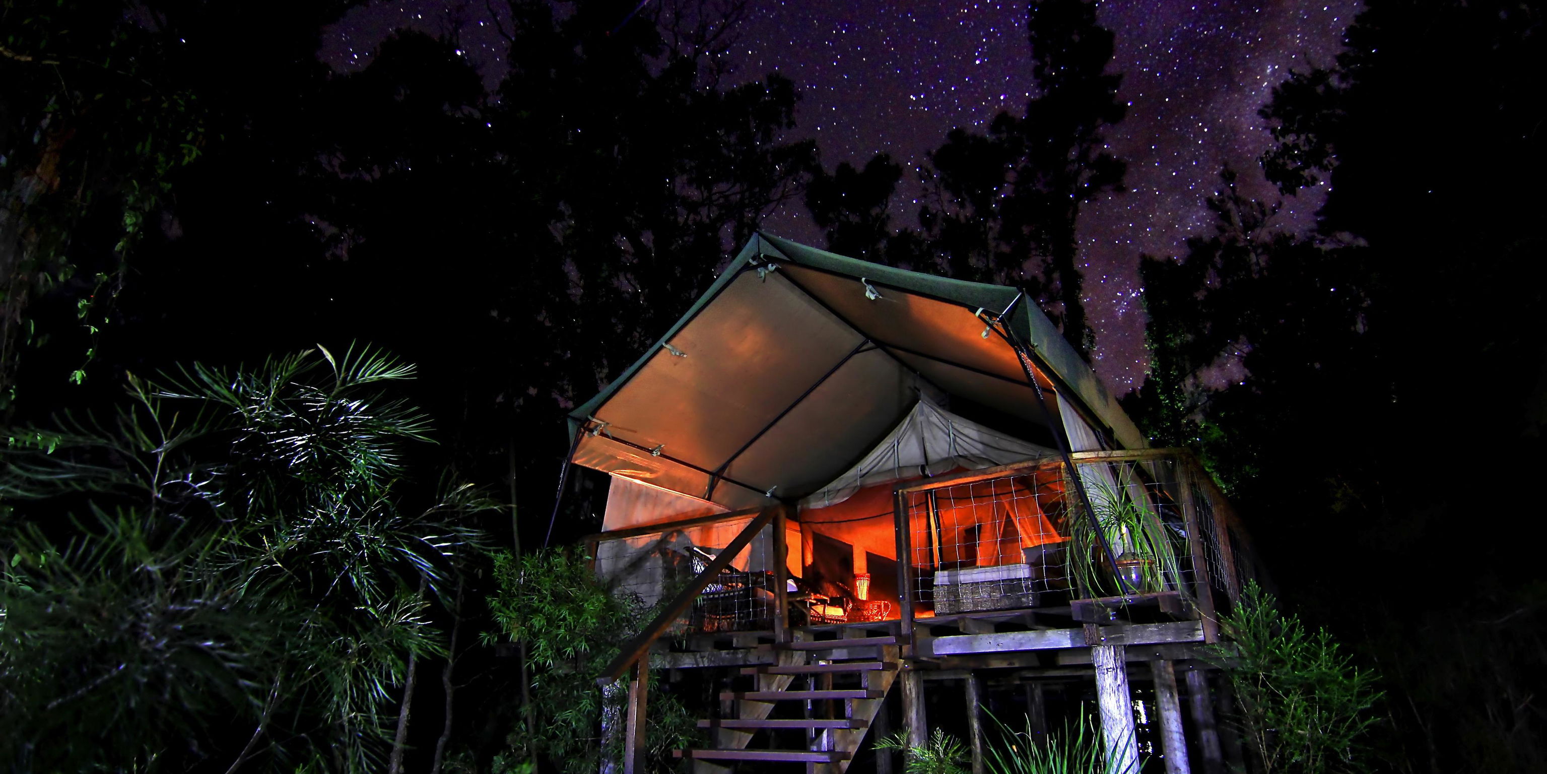 Paperbark Camp accommodatie