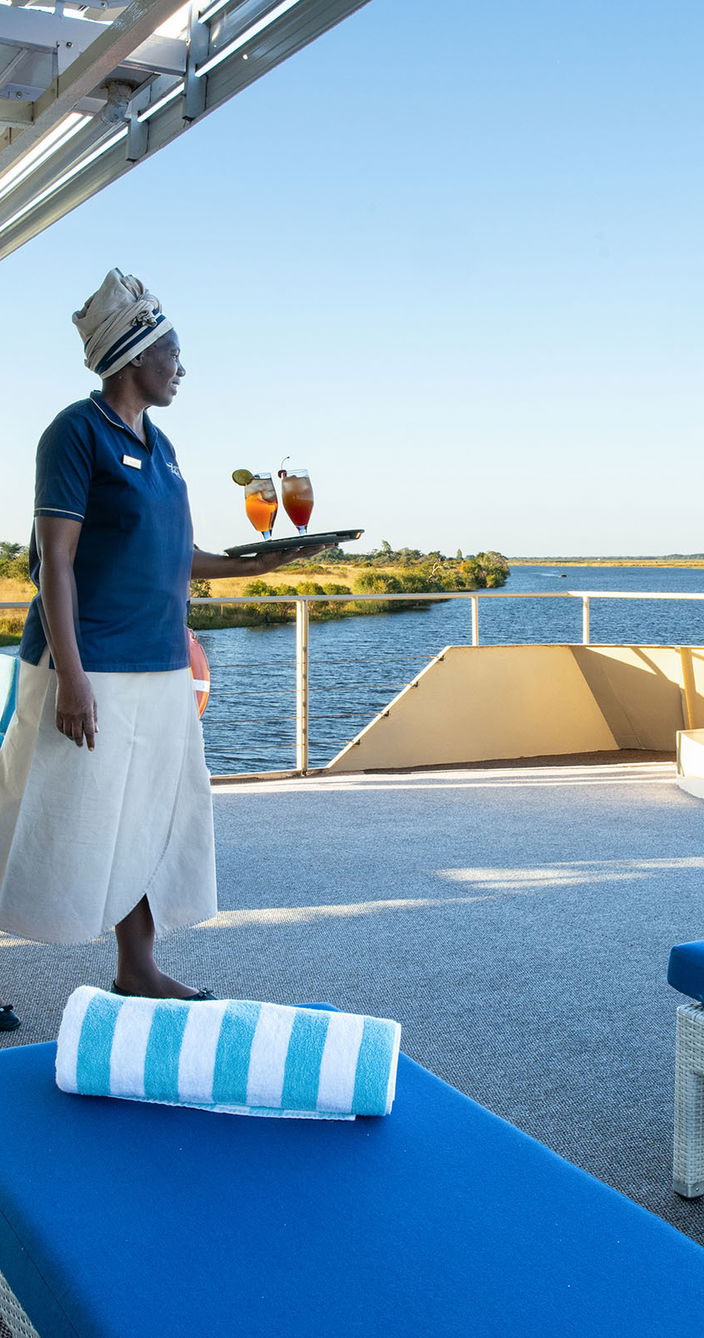 Zambezi Queen bediende