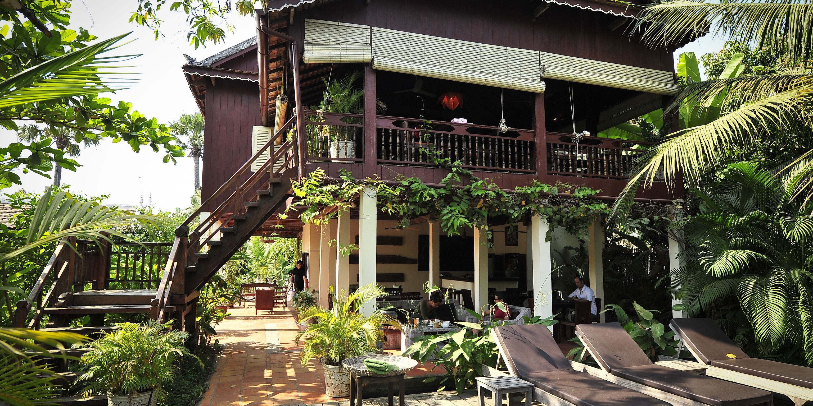 Sambor Village Boutique Hotel accommodatie voorkant
