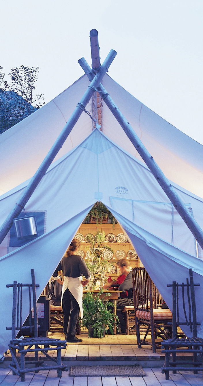 Clayoquot Wilderness Lodge tent