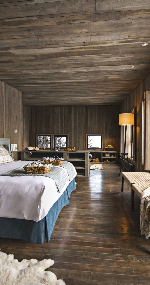 Awasi Patagonia slaapkamer