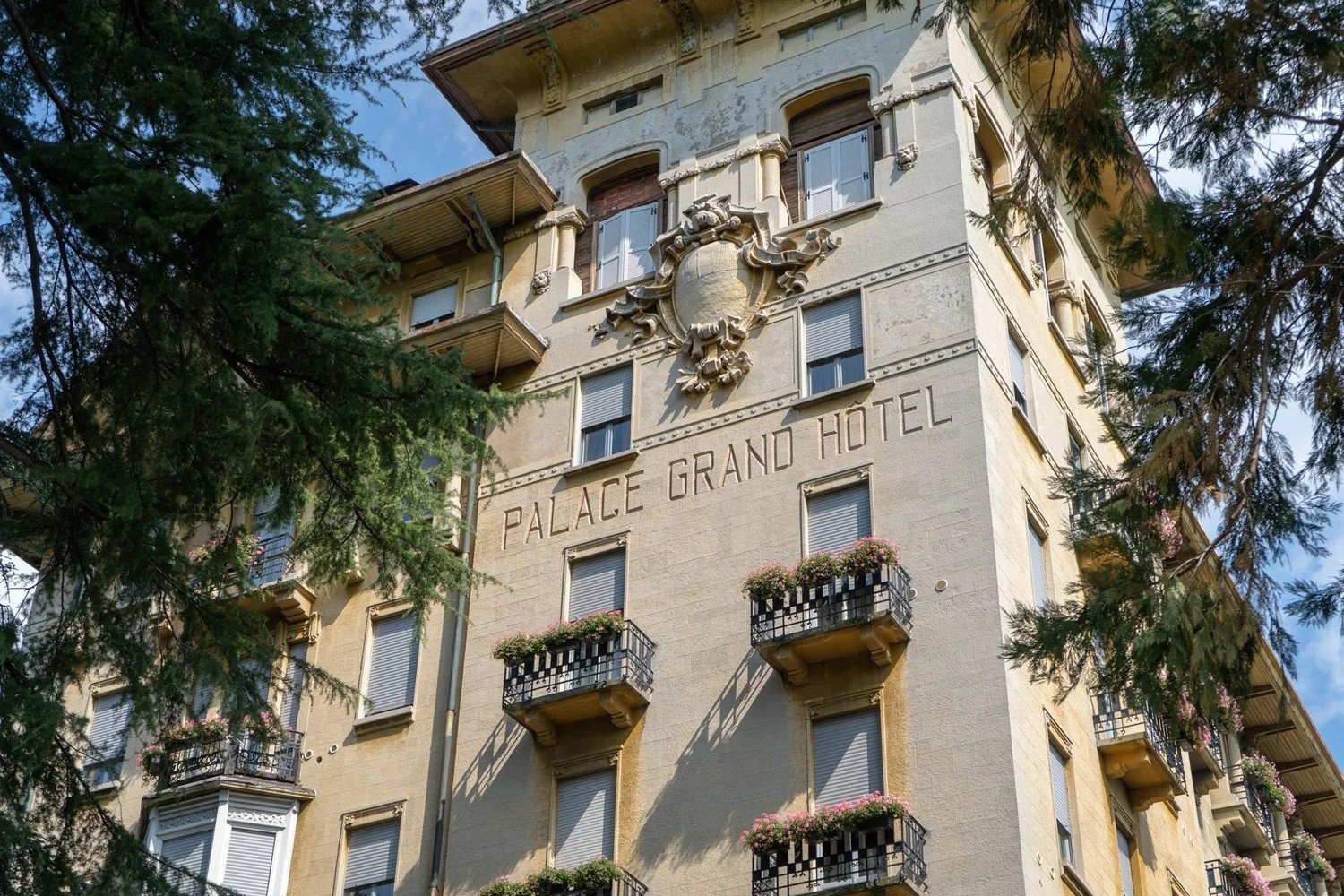 Palace Grand Hotel Varese buitenkant