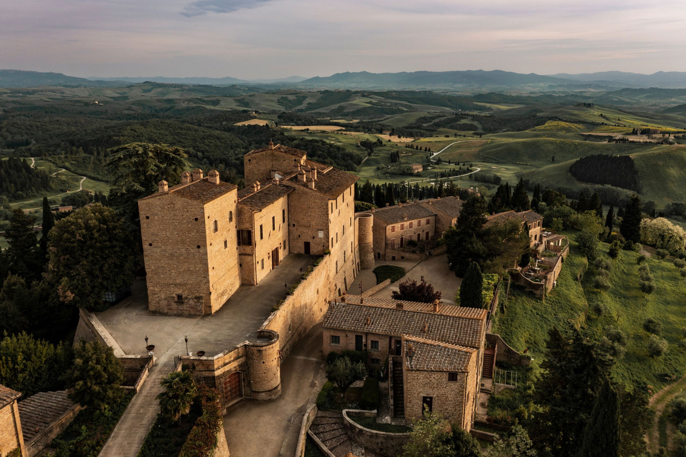 Castelfalfi - Toscane - exterieur - landschap - uitzicht