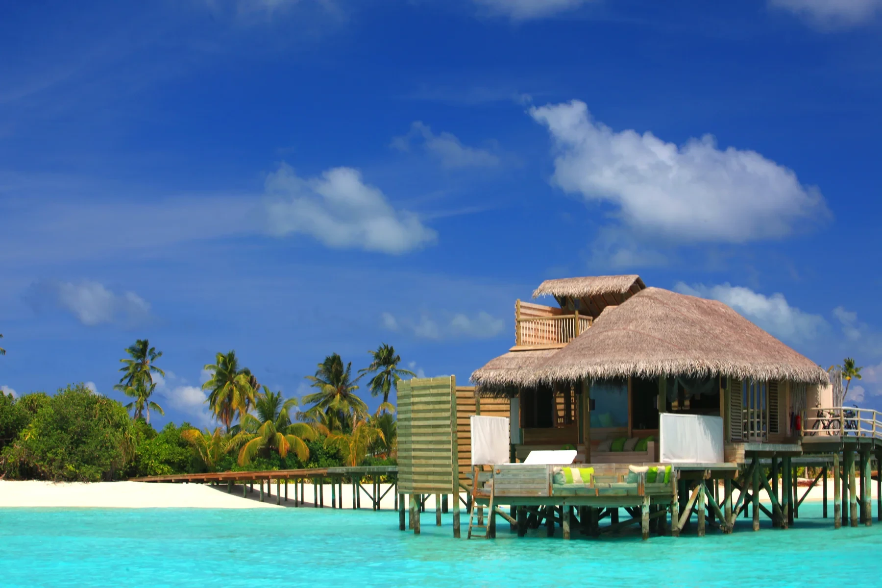 Six Senses Laamu - Lagoon water Villa