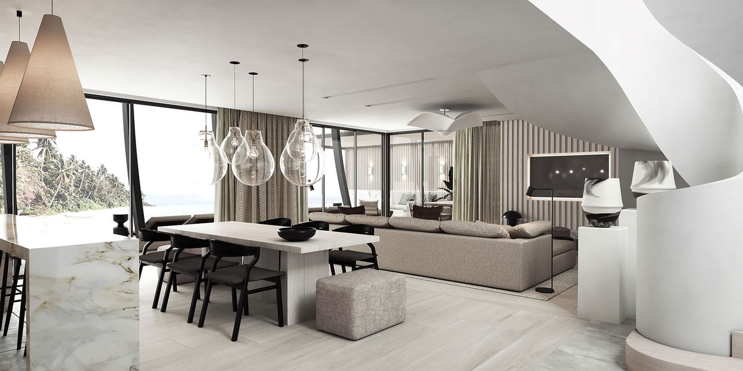 LUX Grand Baie - interieur