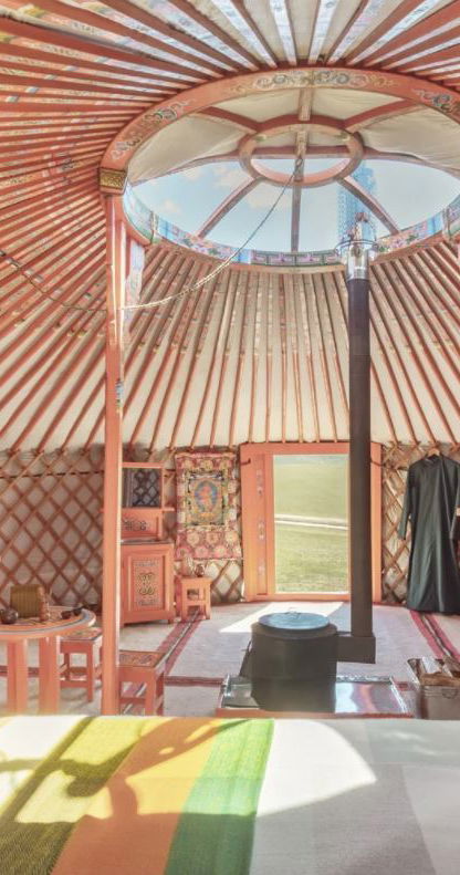 The Pavilions Mongolia slaapkamer