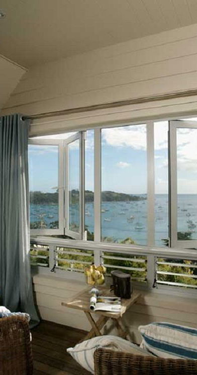 Wilderness Lodge Lake Moeraki uitzicht vanuit kamer