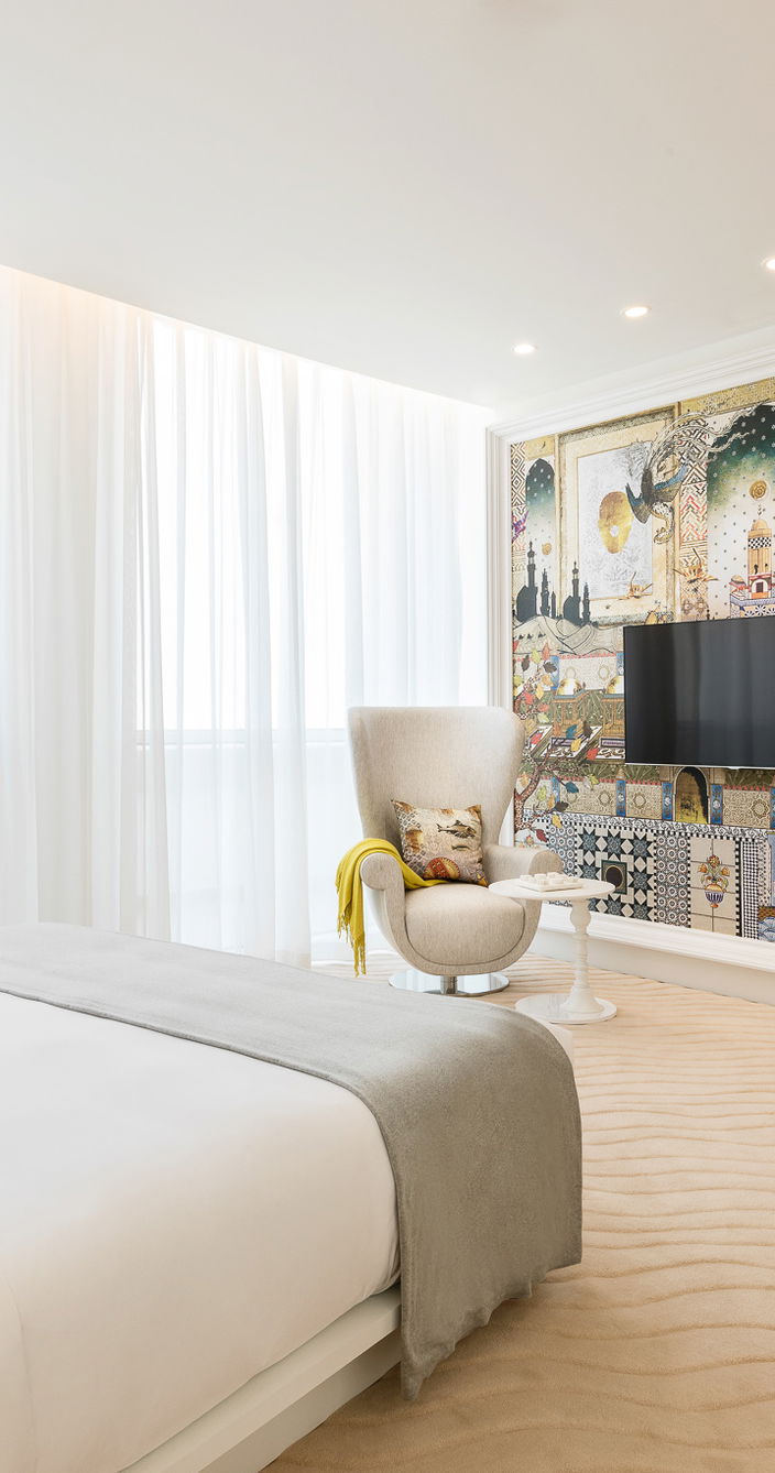 Mondrian Doha - interieur - kamer