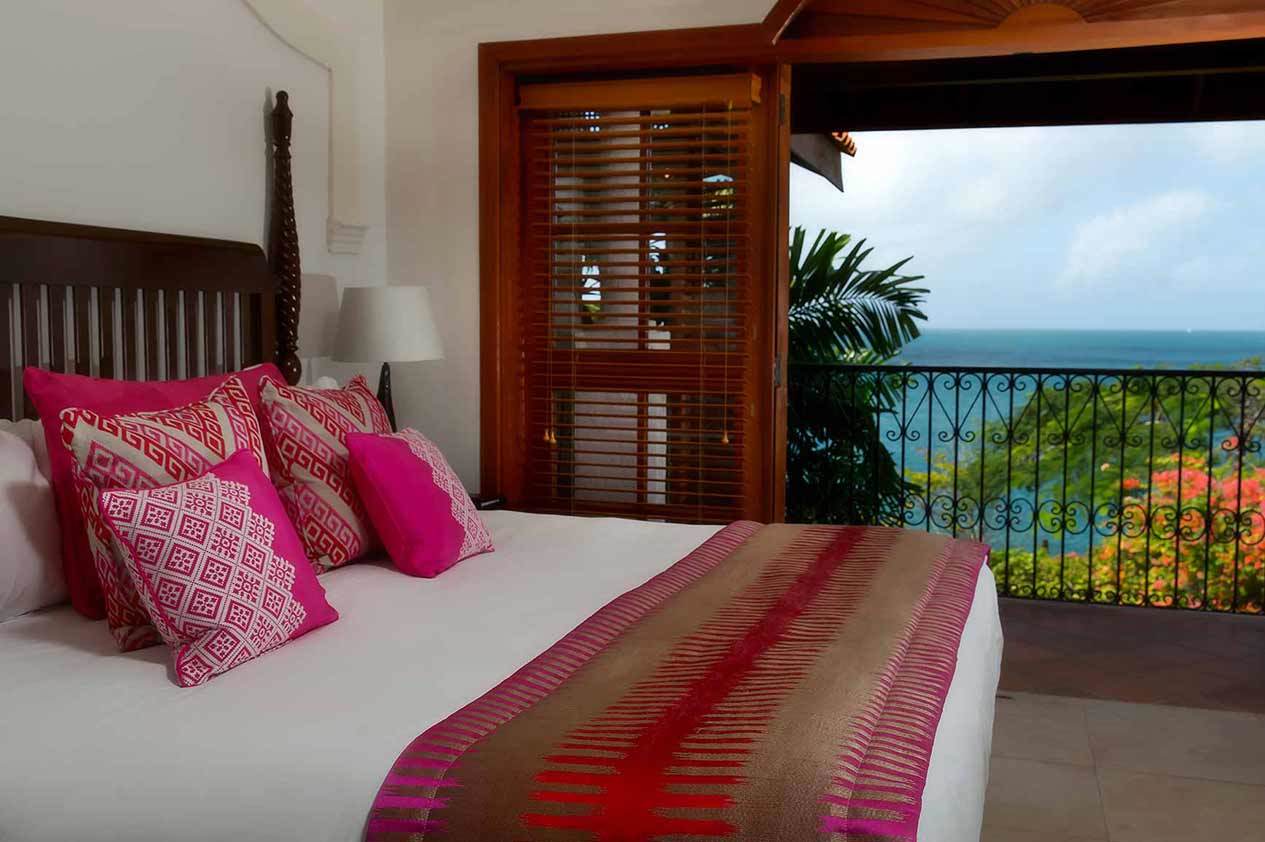 Cap Maison St. Lucia - strand - oceanview bedroom