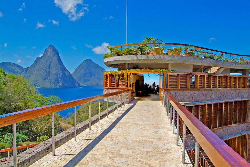 Jade Mountain - exterieur