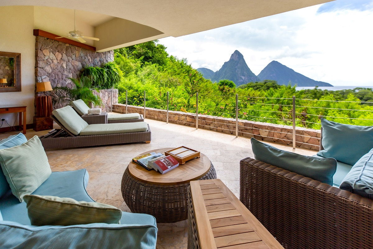 Jade Mountain - Sky Whirlpool Suite