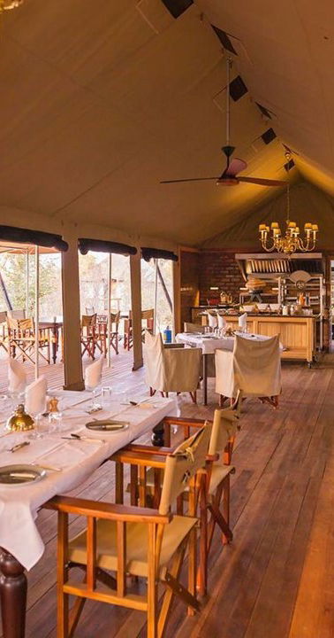 Verney's Camp eetzaal