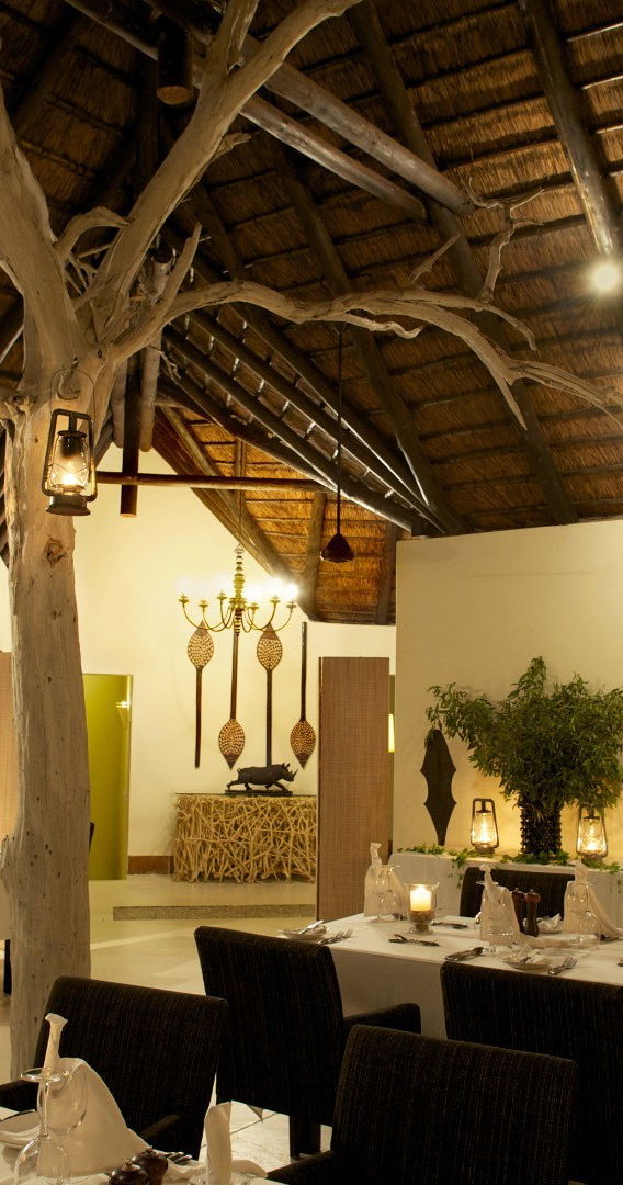 Lion Sands Ivory Lodge eetzaal