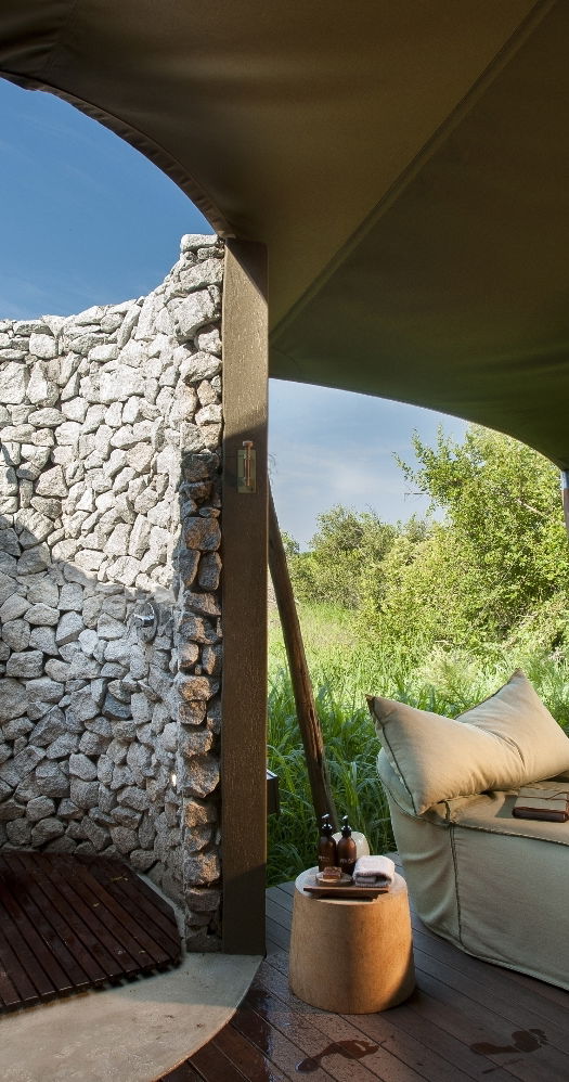 Ngala Tented Camp douche