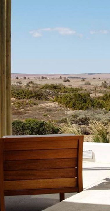 Strandloper Ocean Boutique Hotel uitzicht
