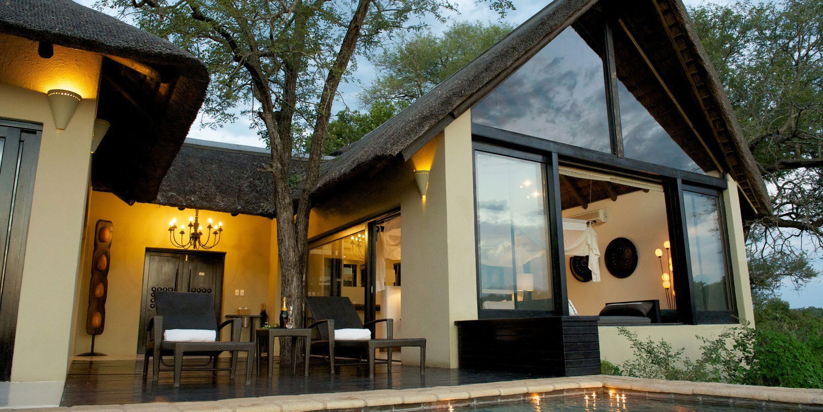 Lion Sands Ivory Lodge accommodatie
