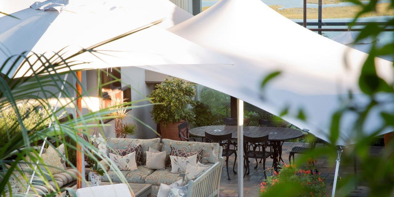 Kanonkop House terras