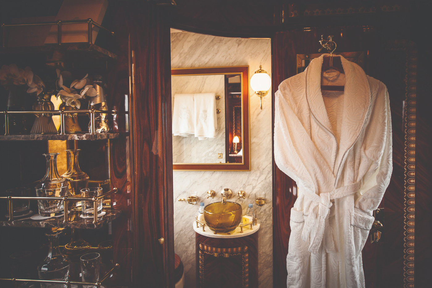 Belmond Trains - Badkamer