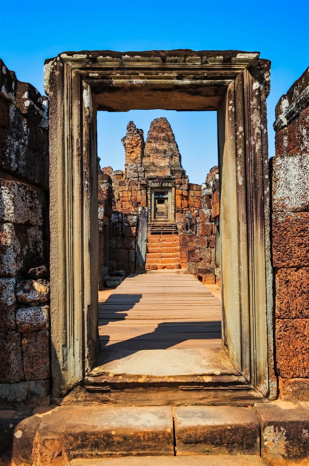 Angkor Wat - stenen tempel - Cambodja reizen