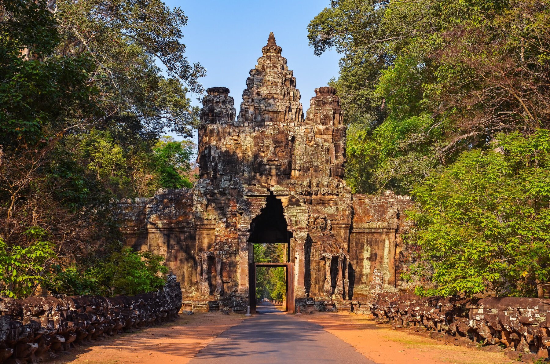 Ingang Angkor Wat - Cambodja reizen