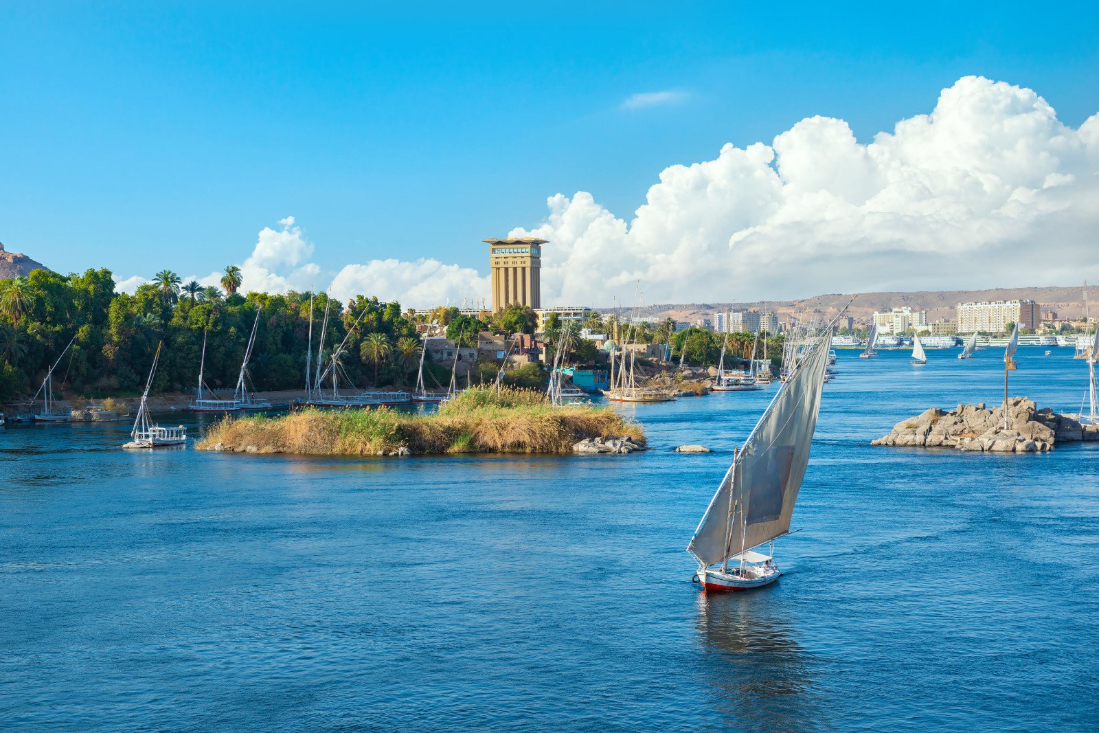 Aswan - Reizen naar Egypte