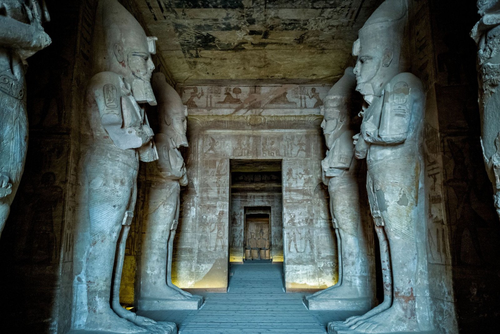 Binnenkant Piramide - Reizen naar Egypte