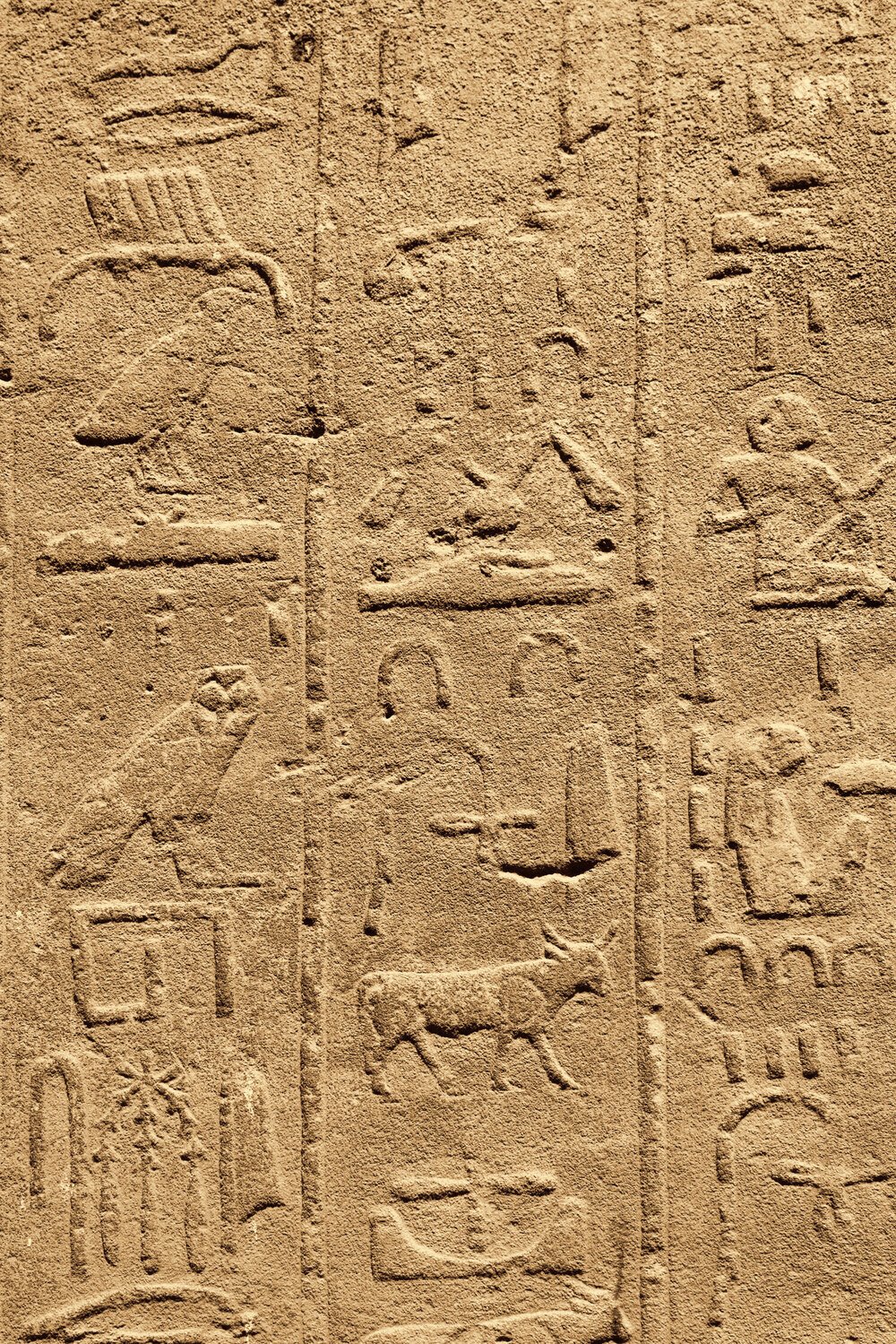 Hieroglyphs - Reizen naar Egypte