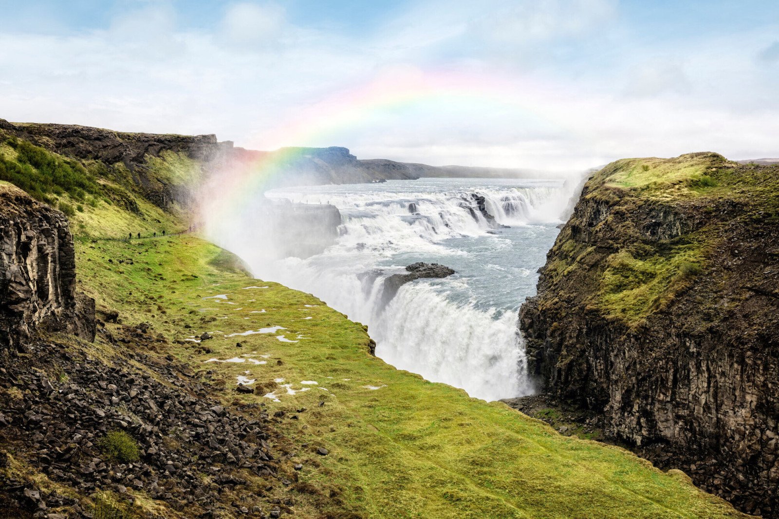 Gullfoss - waterval - Rondreis IJsland