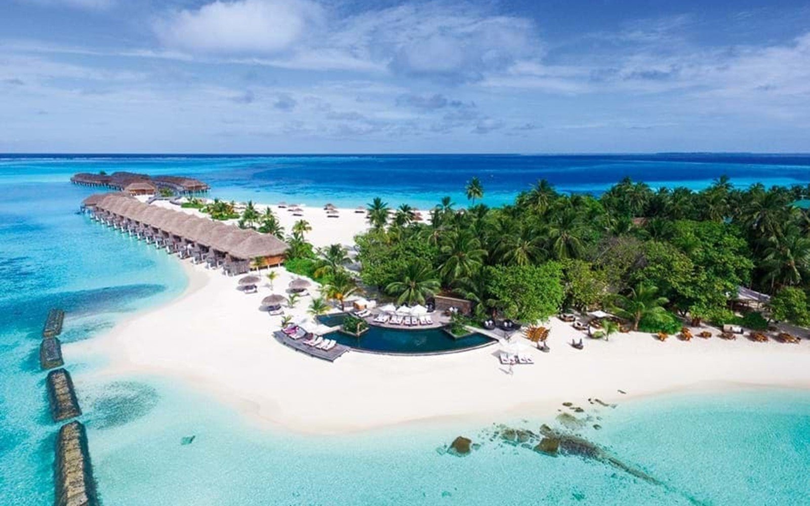 Overview resort - Malediven vakantie