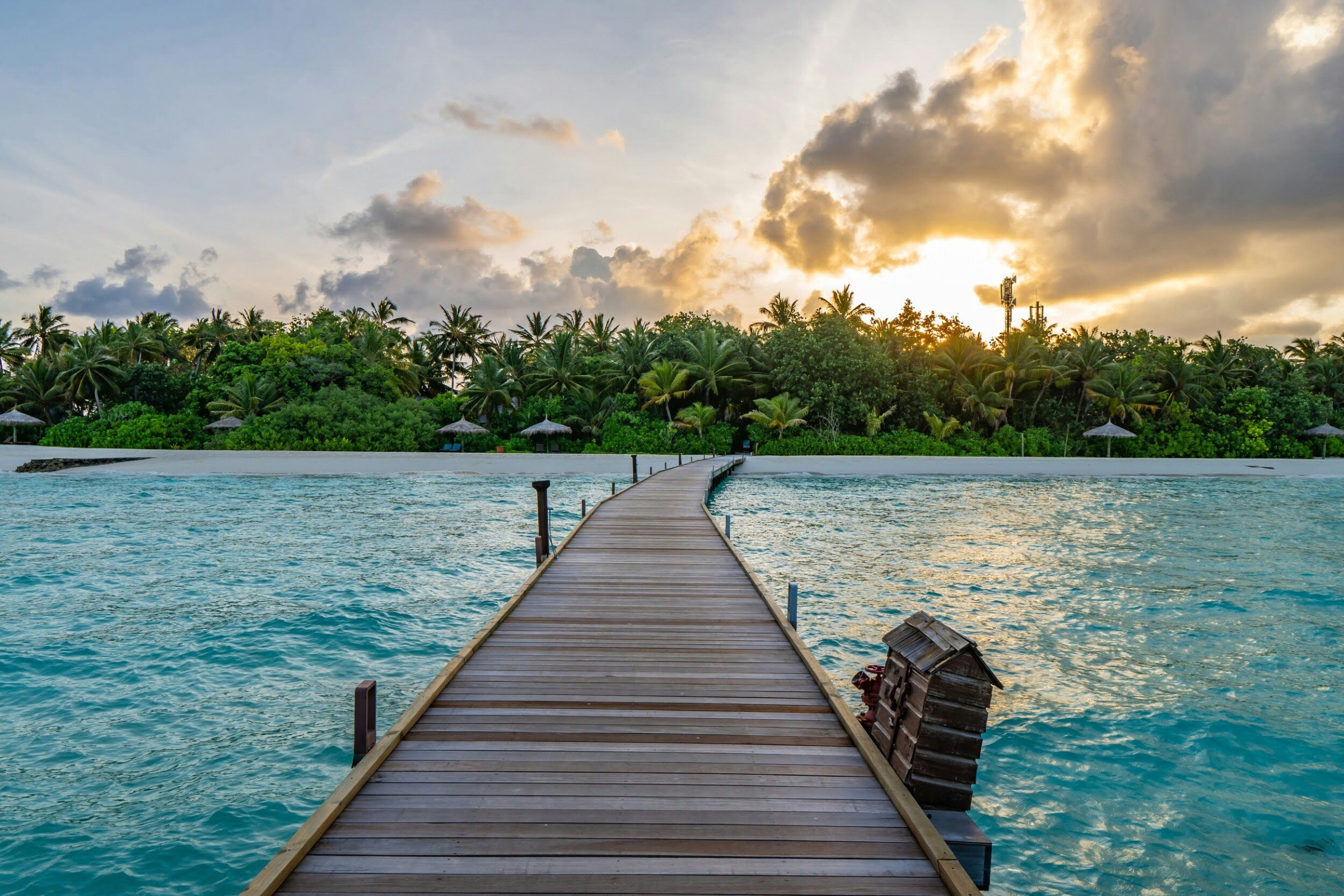Sunset - Malediven vakantie