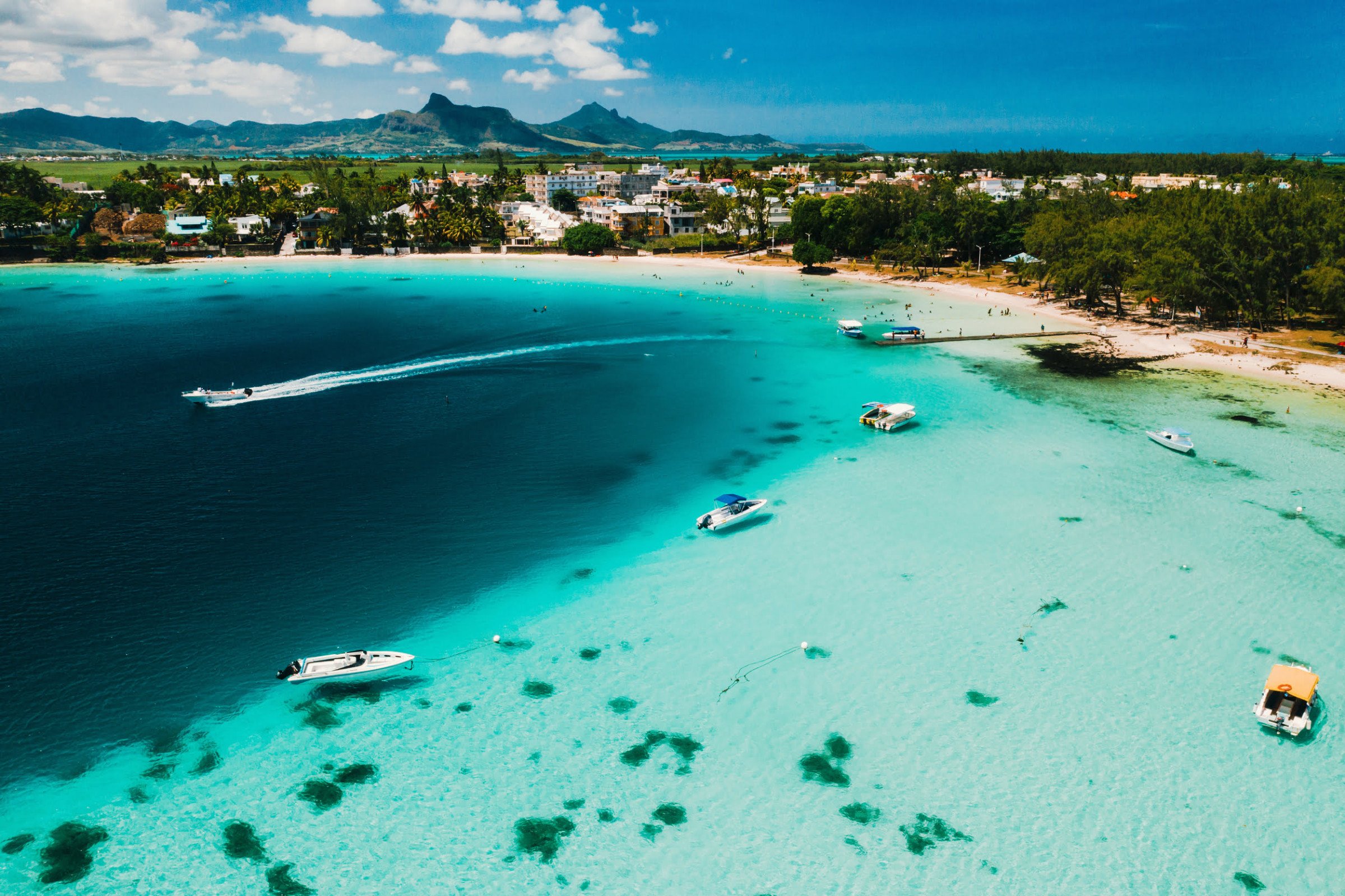 Blue lagoon - Mauritius vakantie
