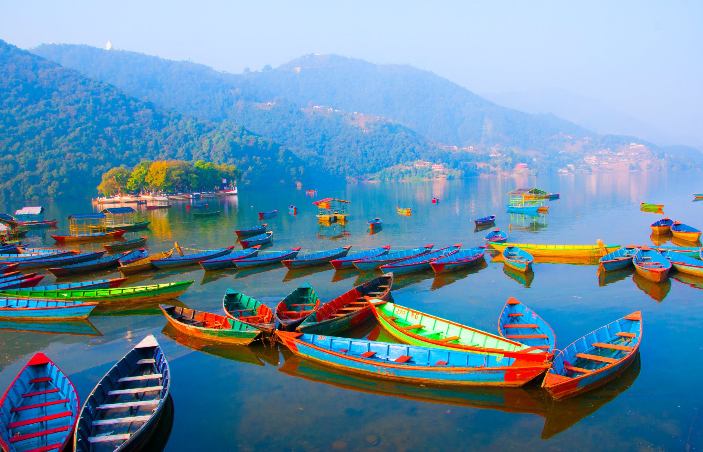 Lake Pokhara - Nepal rondreis