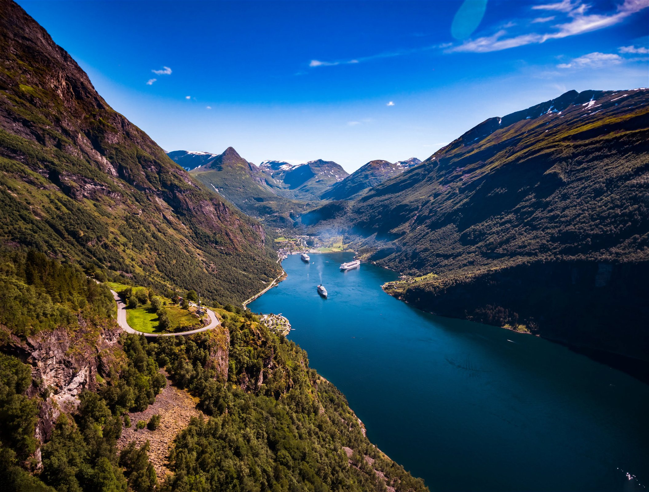 Geiranger Fjord - Noorwegen vakantie