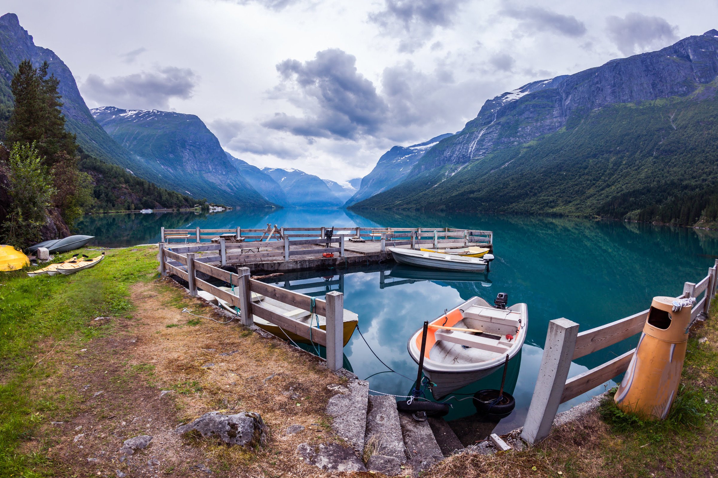 Lovatnet Lake - Noorwegen vakantie