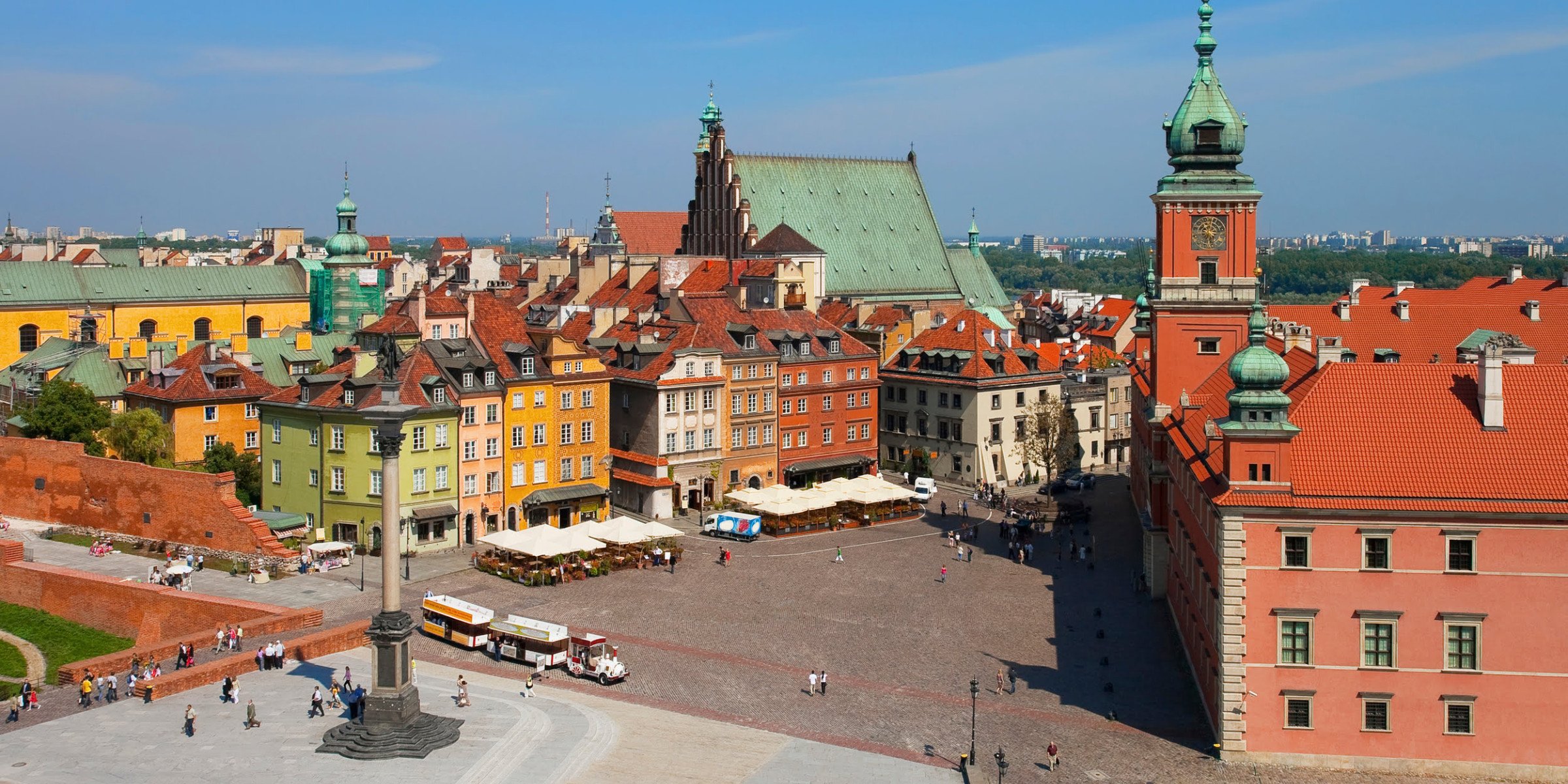Warschau -Castle Square - Polen vakantie
