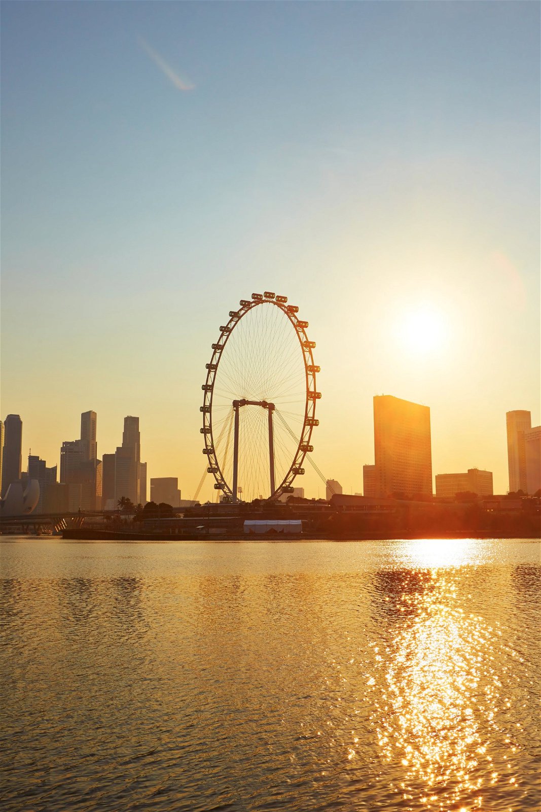 Sunset - Singapore vakantie