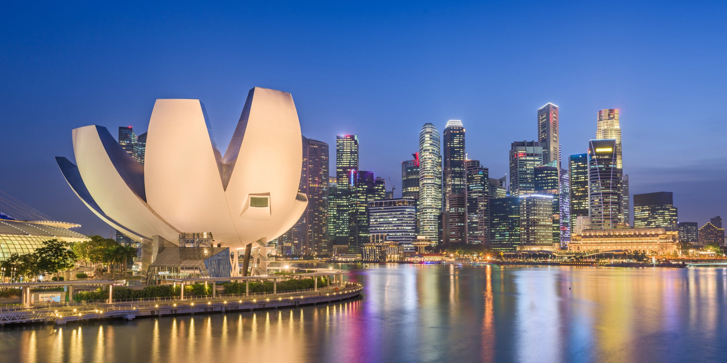 Skyline - Singapore vakantie
