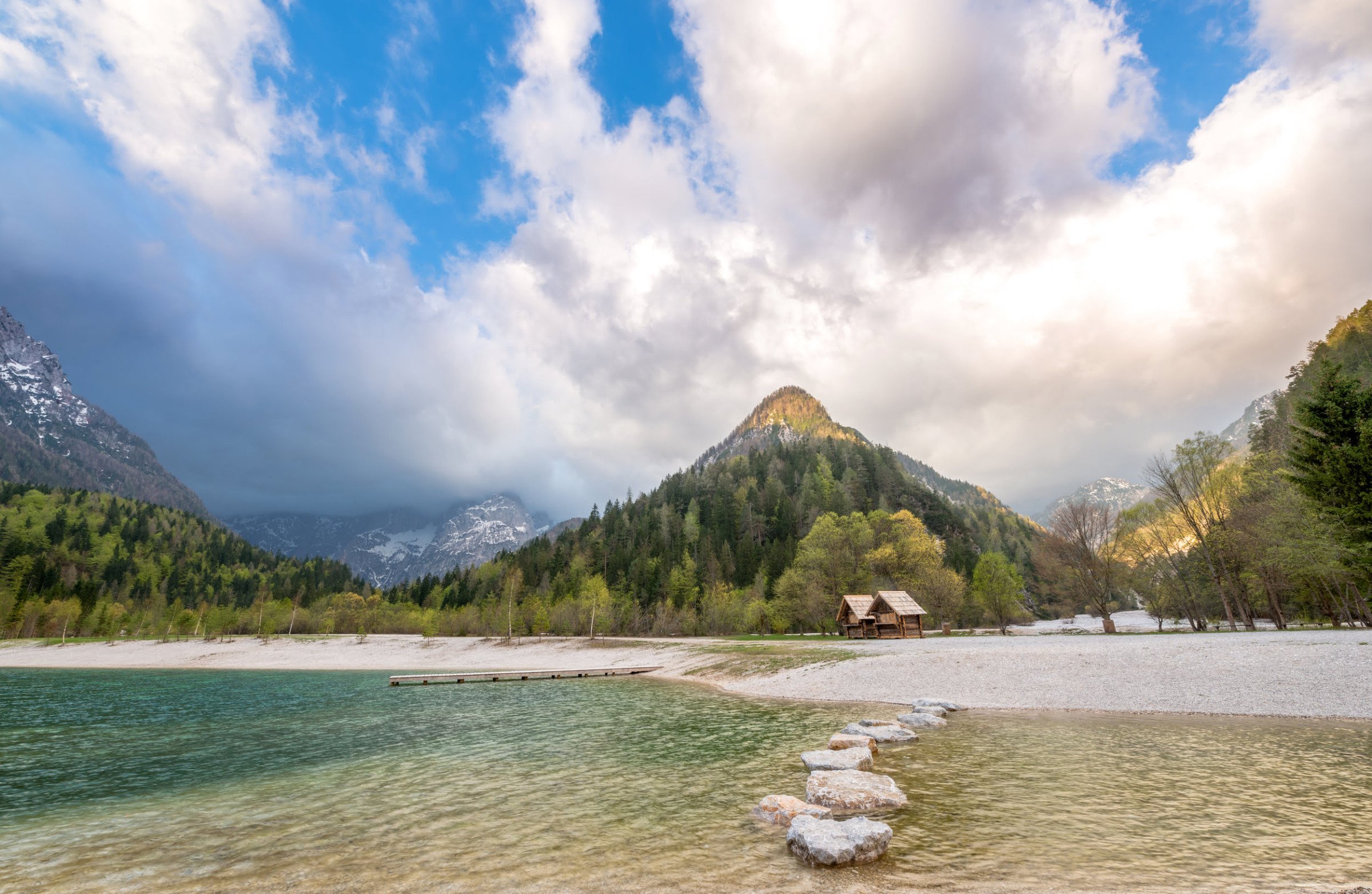 Emarald mountain lake - Vakantie Slovenië