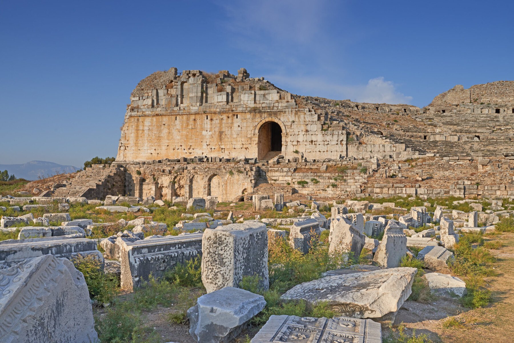 Miletus ancient city Aphit theater - Rondreis Turkije