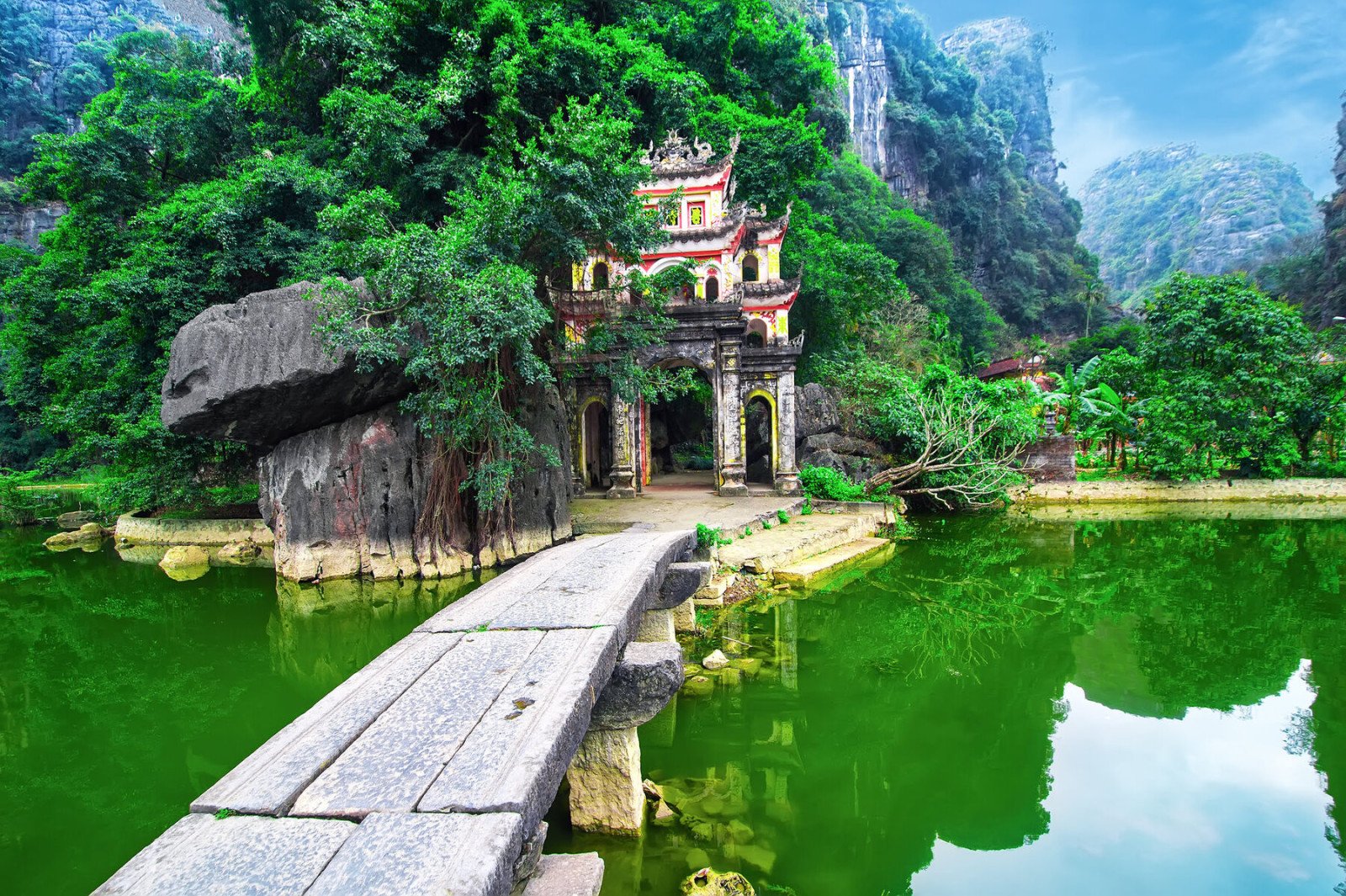 Bich Dong Pagoda - Ninh Binh - Rondreis Vietnam