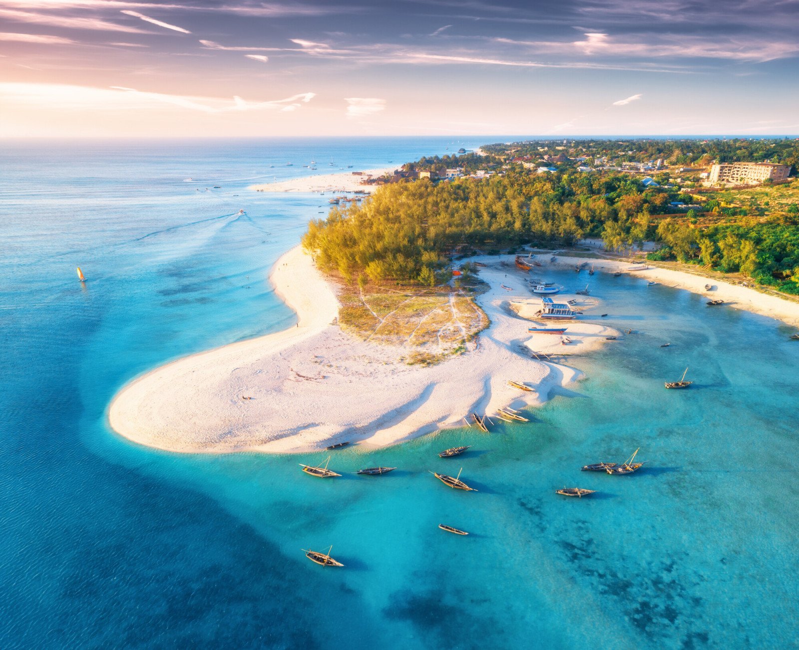 Blauwe zee - Vakantie Zanzibar