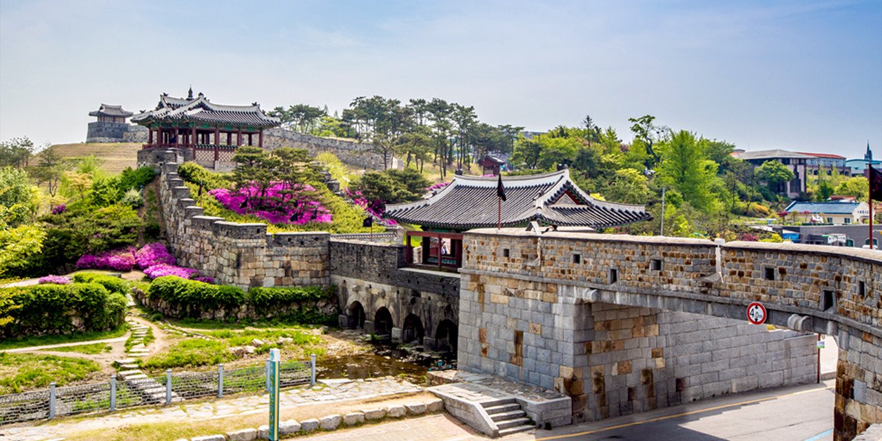 Suwon Hwaseong fortress - Zuid-Korea rondreis