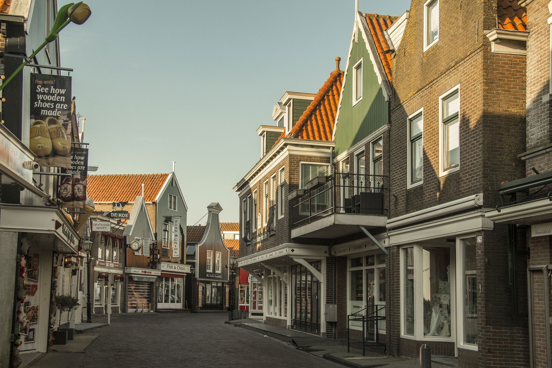 Straatje in Volendam