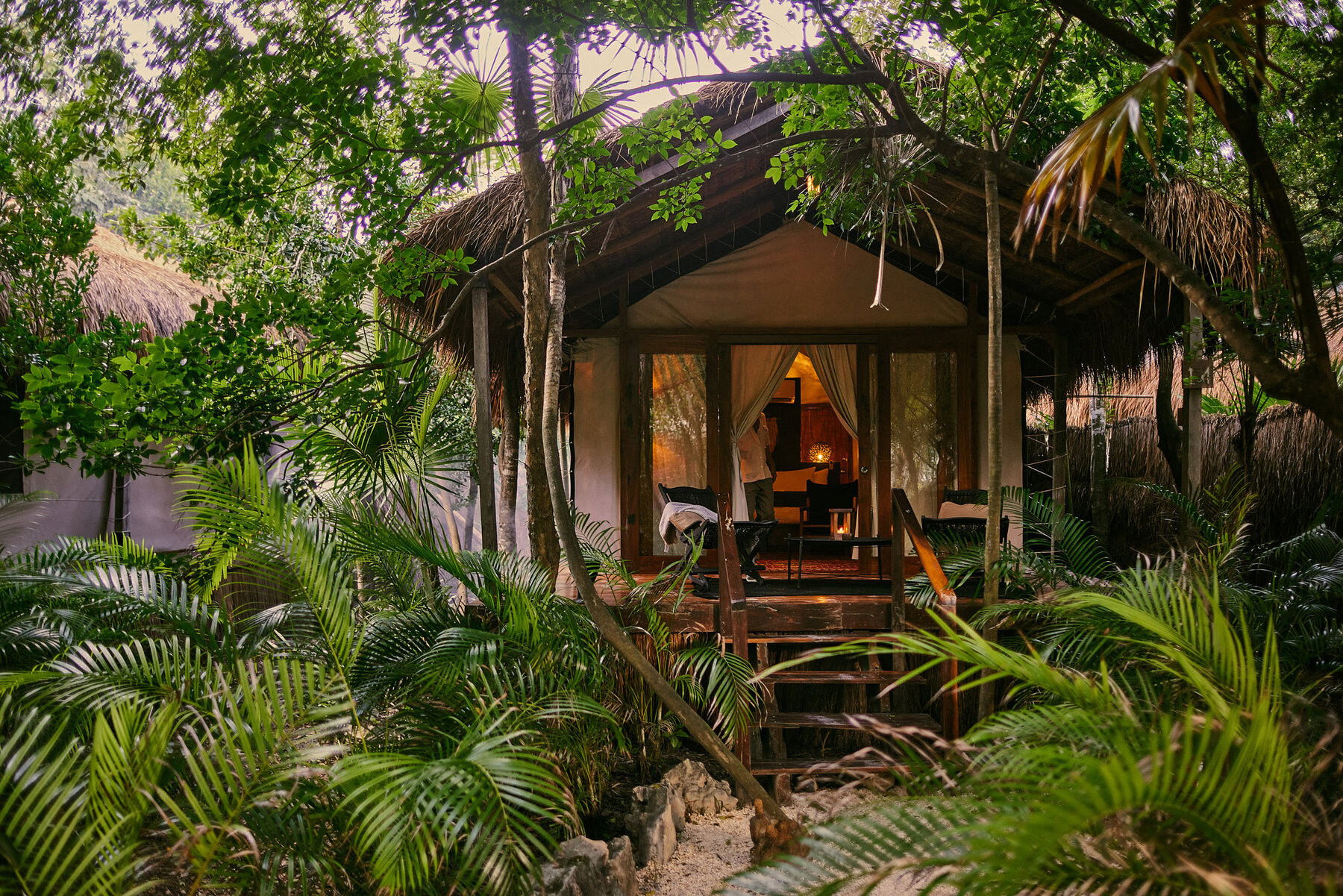 Bacalar - Jungle room - Mexico rondreis