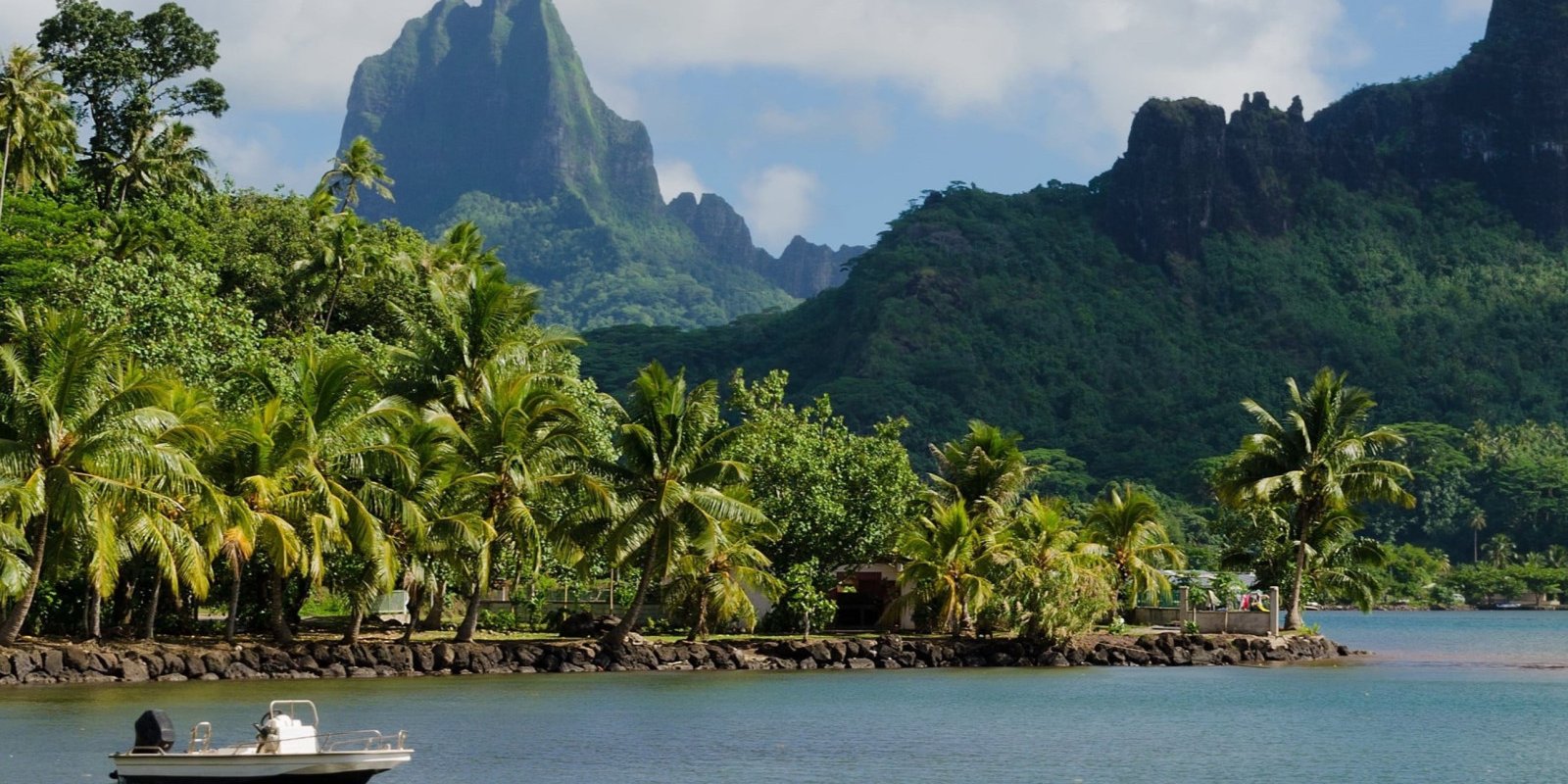 Water met bergen - Frans Polynesië