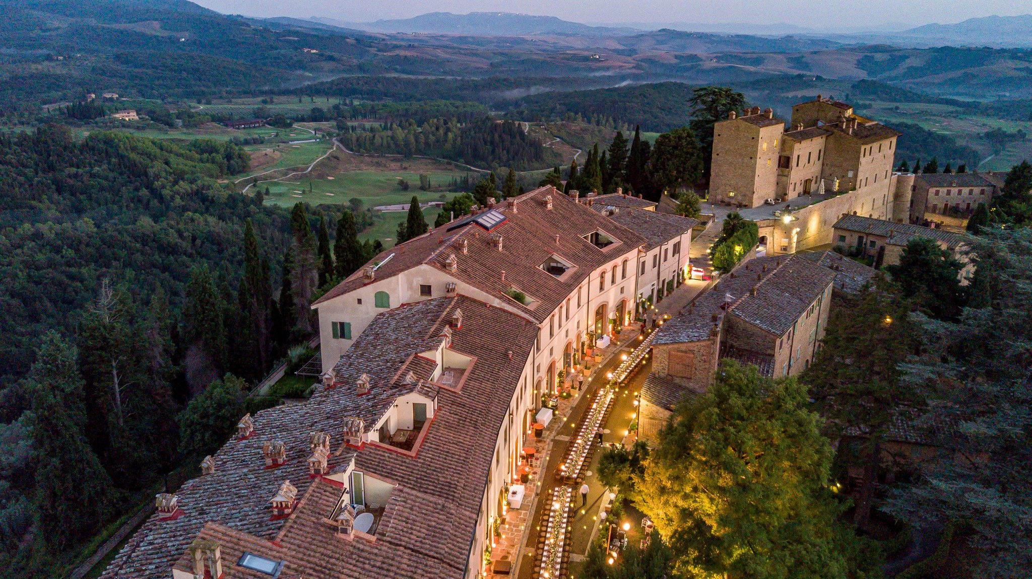 Castelfalfi - exterieur - landschap