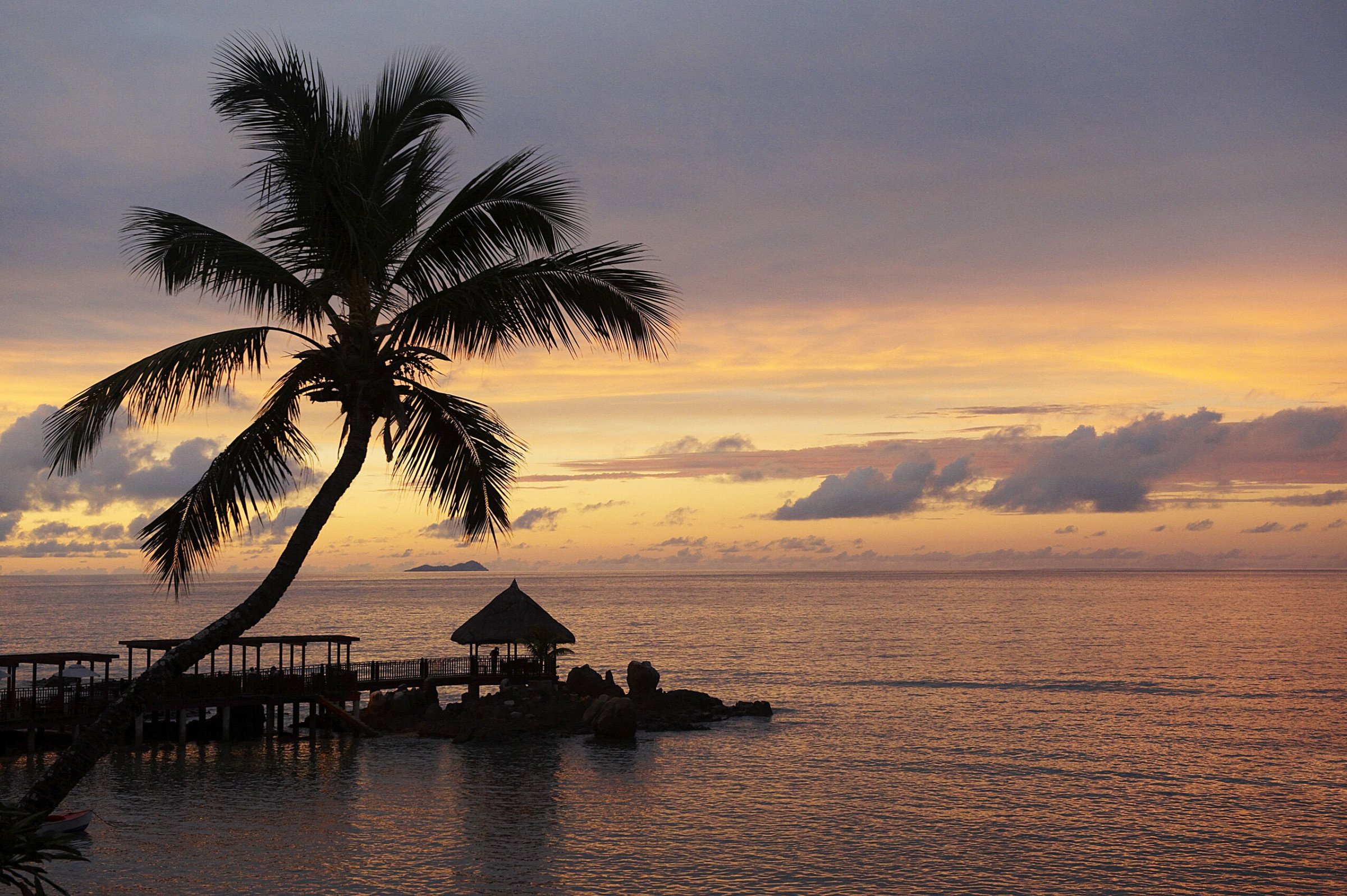 uitzicht eiland seychellen