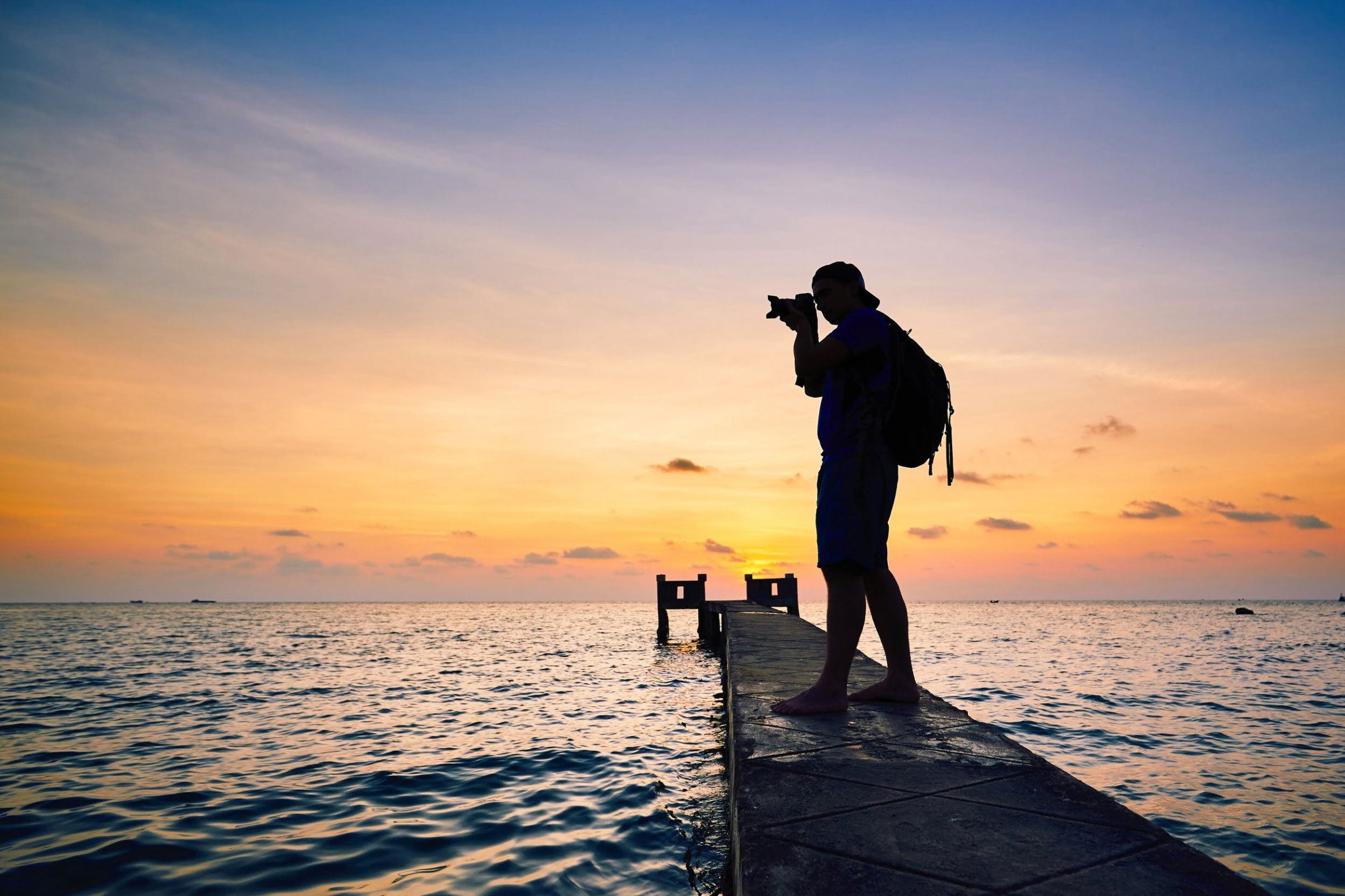 Fotografie - Zonsondergang